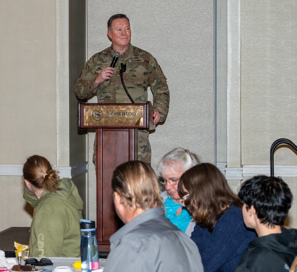 Pa. National Guard Soldiers, families participate in a Yellow Ribbon pre-deployment event