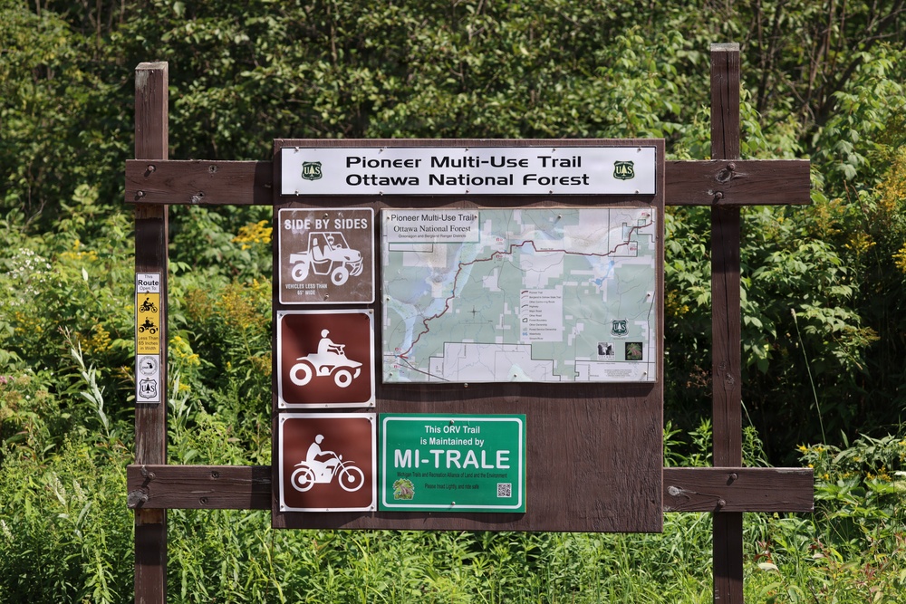 UTV Riders Explore Pioneer Trail in the Ottawa National Forest