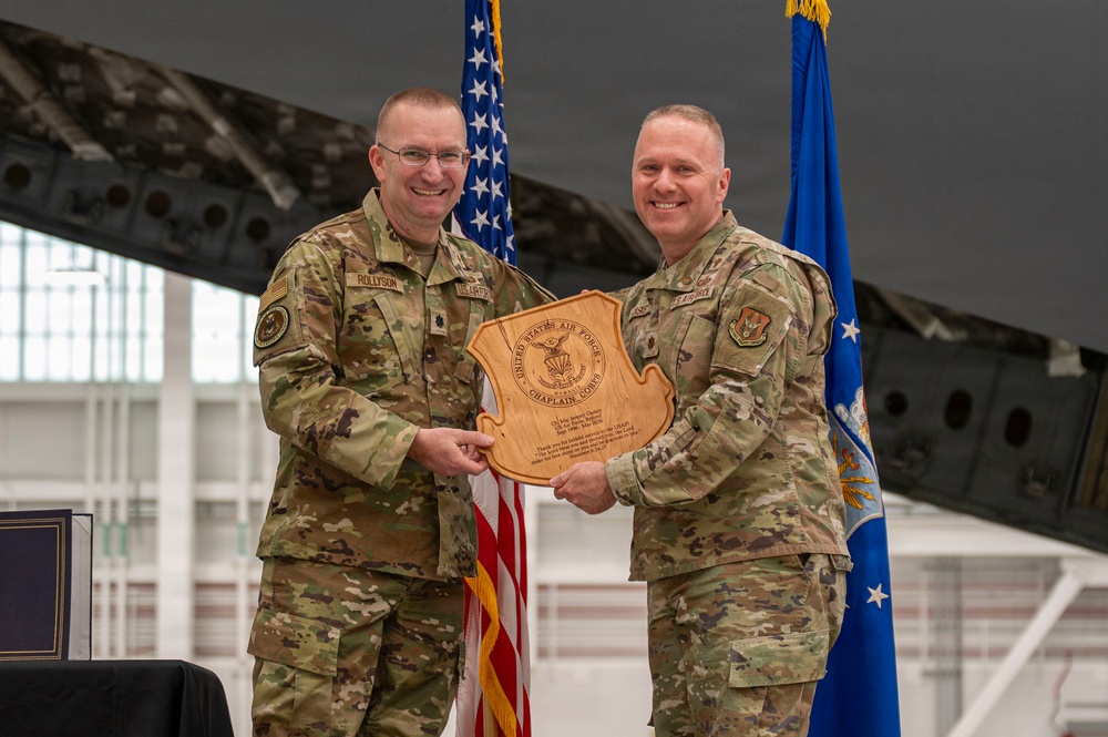 Chaplin retirement: Maj. Jeremey Caskey