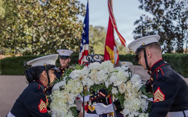 MCB Camp Pendleton Honors Former U.S. President Ronald Reagan’s 115th Birthday