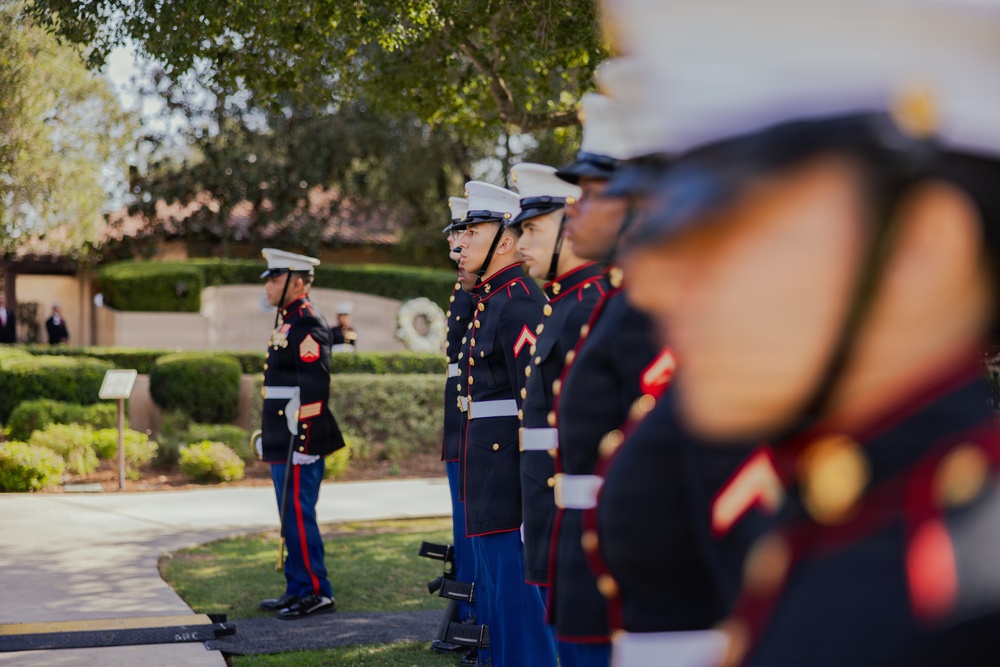 MCB Camp Pendleton Honors Former U.S. President Ronald Reagan’s 115th Birthday