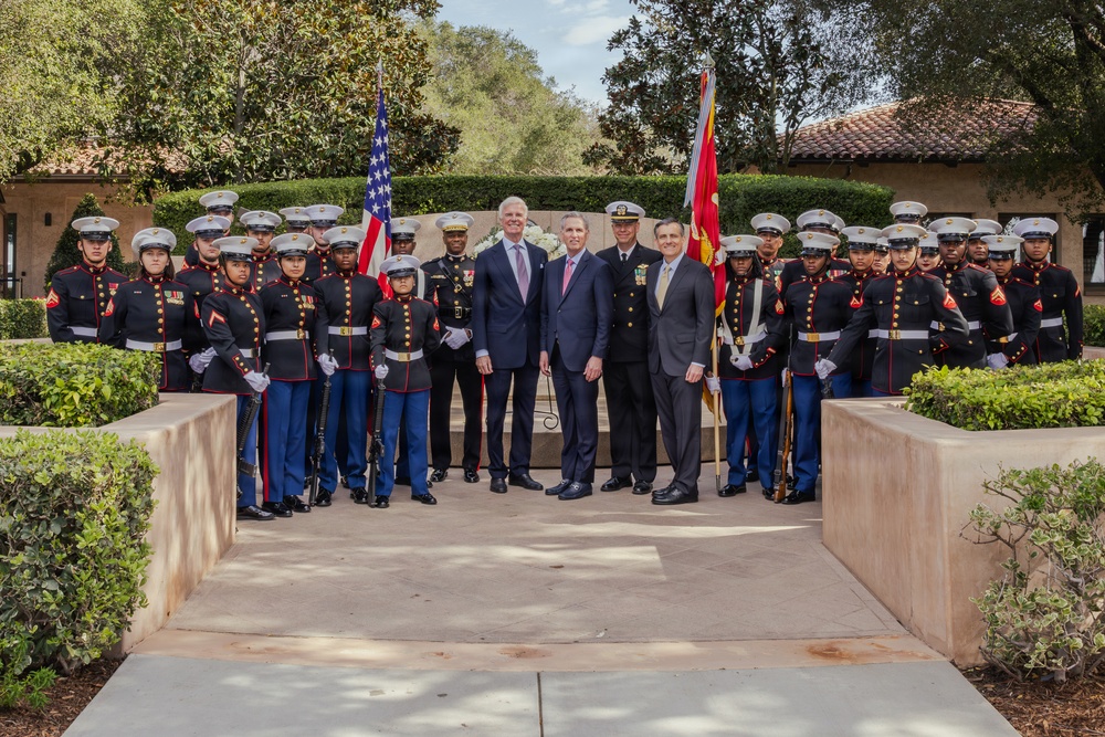 MCB Camp Pendleton Honors Former U.S. President Ronald Reagan’s 115th Birthday