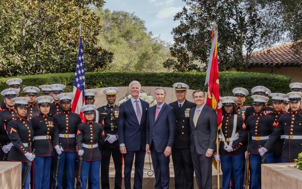 MCB Camp Pendleton Honors Former U.S. President Ronald Reagan’s 115th Birthday