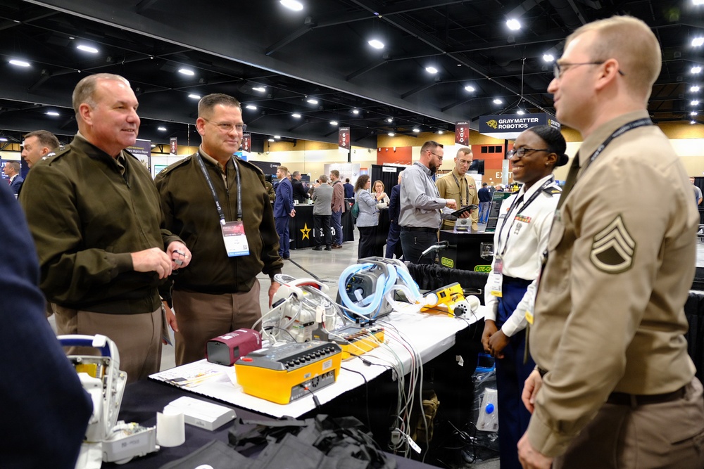 AMLC showcases medical readiness at DoW maintenance symposium