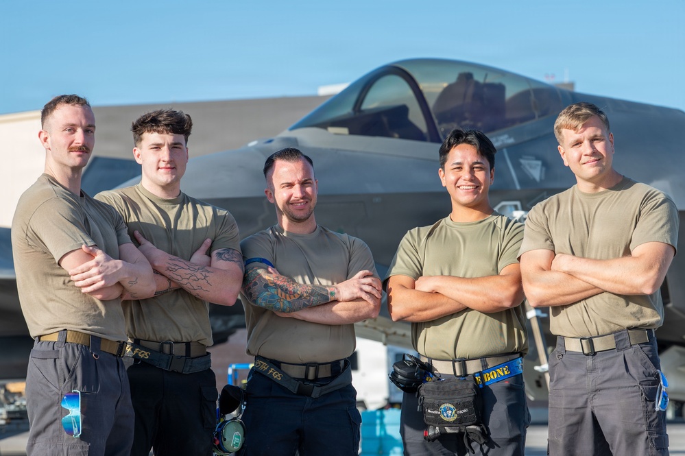 Tyndall F-35A Pilots Arrive to Nellis AFB in support of Red Flag 26-1