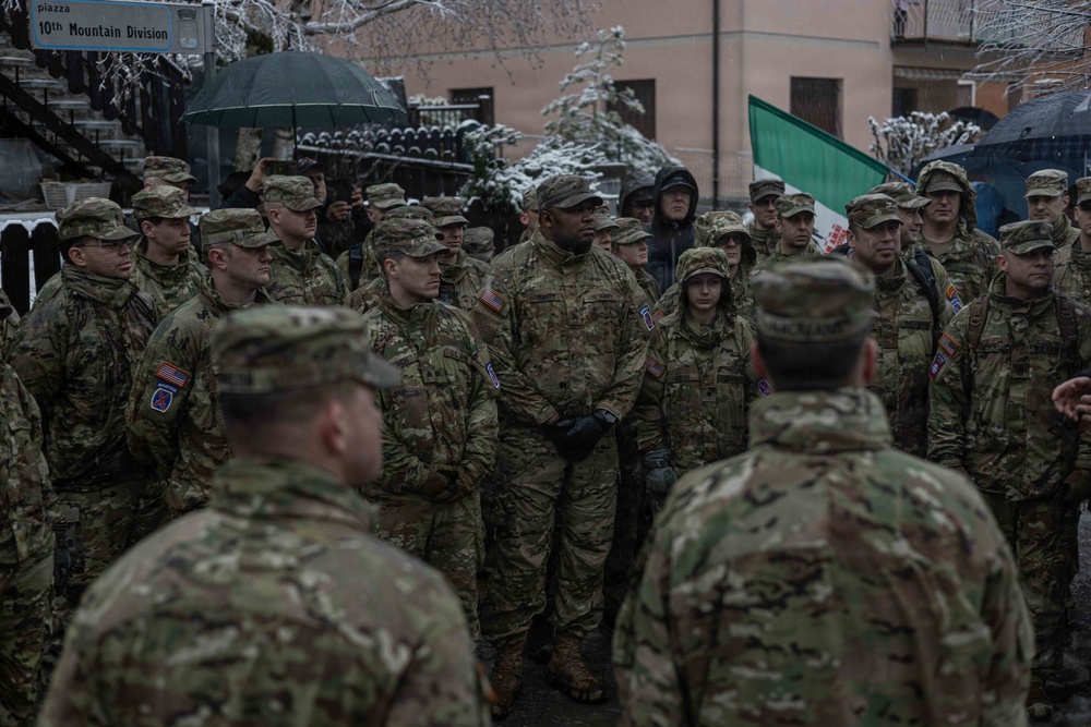 10th Mountain Division hike Mt. Belvedere