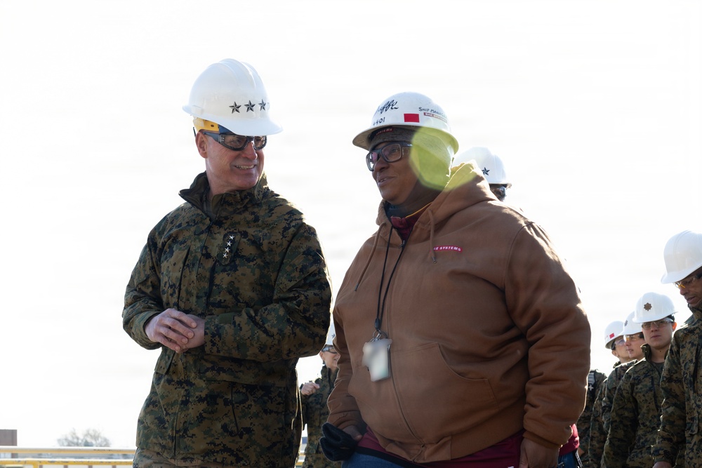 ACMC Visits NASSCO Shipyard