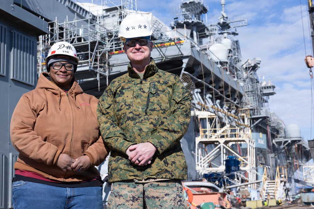 ACMC Visits NASSCO Shipyard