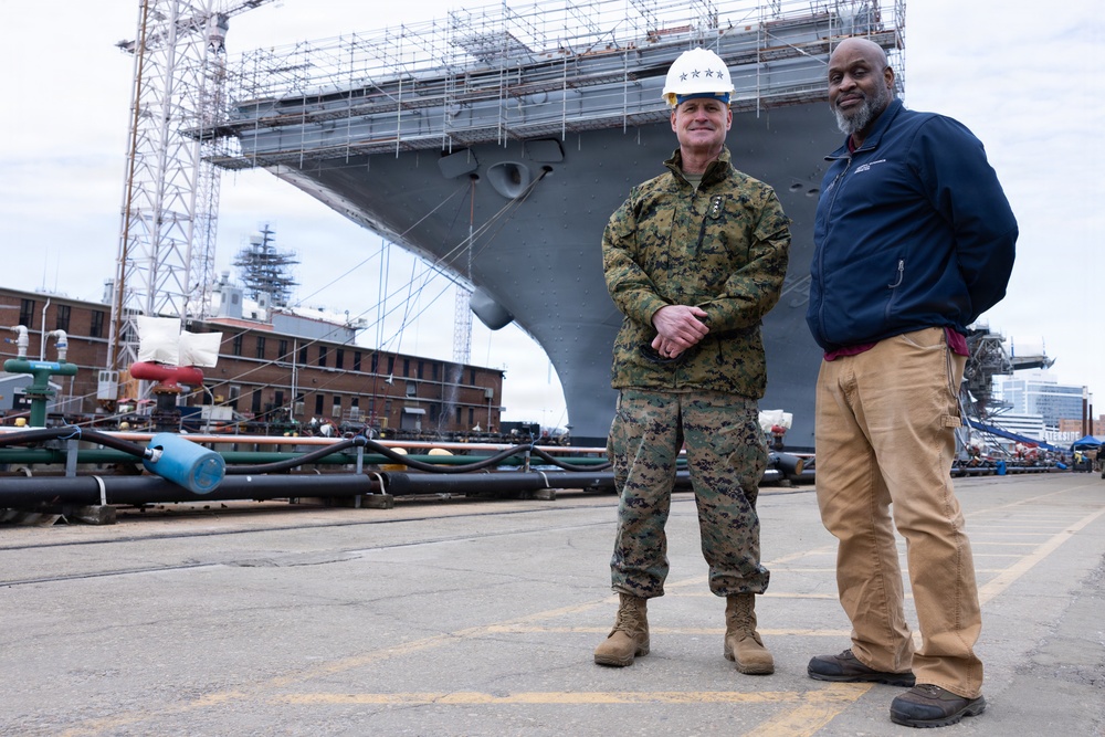 ACMC Visits NASSCO Shipyard