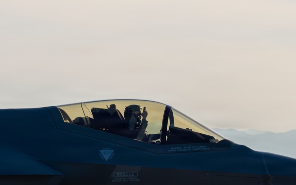 Tyndall F-35A Pilots Arrive to Nellis AFB in support of Red Flag 26-1