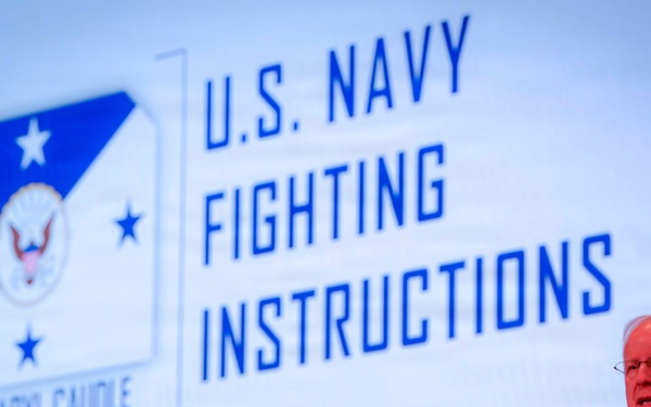 Chief of Naval Operations announces Navy’s “Fighting Instructions” during address at U.S. Naval War College