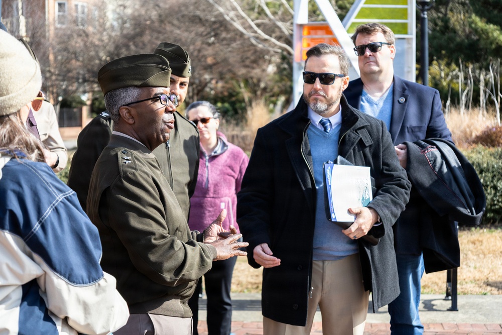 Maj. Gen. Jason Kelly Visits USACE Norfolk District for Norfolk CSRM Update