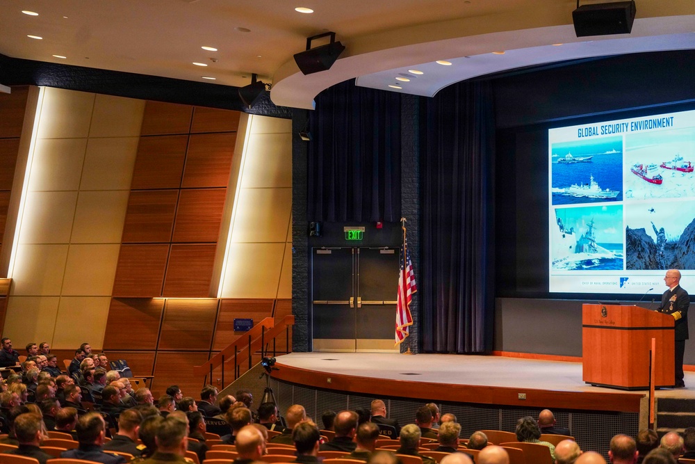 Chief of Naval Operations announces Navy’s “Fighting Instructions” during address at U.S. Naval War College