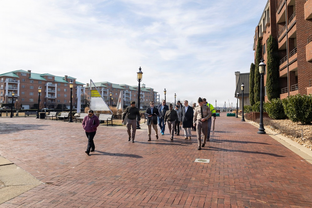 Maj. Gen. Jason Kelly Visits USACE Norfolk District for Norfolk CSRM Update
