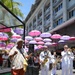 U.S. naval Forces Europe and Africa Band (Topside Brass Band) play at Caudan Waterfront (Umbrella Concert)