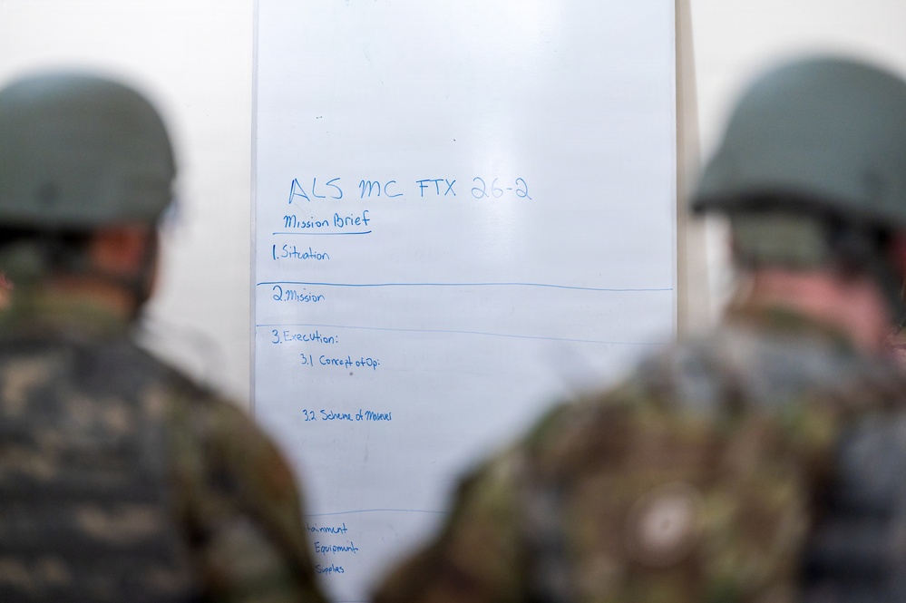 ALS Integrates Tactical Mission Command in Field Training Exercise