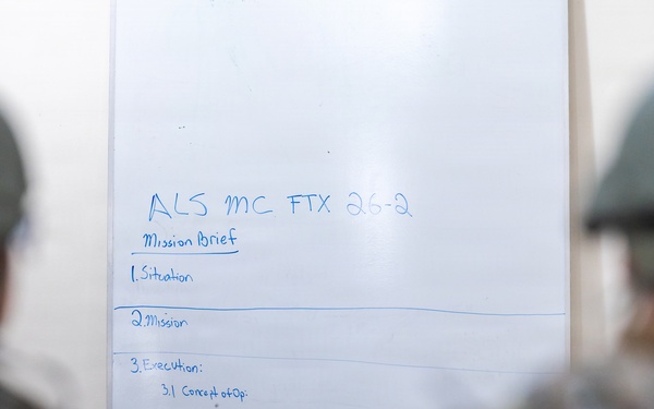 ALS Integrates Tactical Mission Command in Field Training Exercise