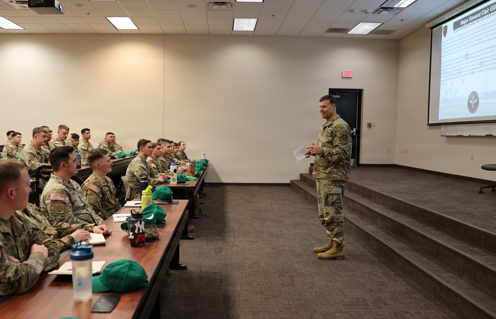 MG Gill speaks at Hatting Ceremony 9FEB26