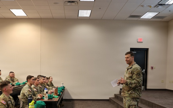 MG Gill speaks at Hatting Ceremony 9FEB26