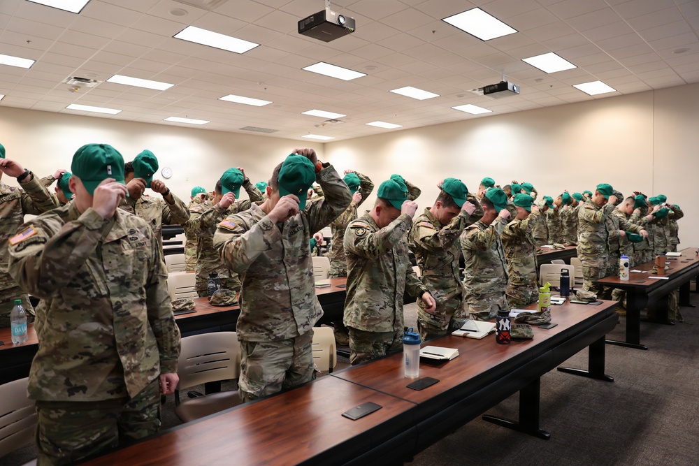 MG Gill speaks at Hatting Ceremony 9FEB26