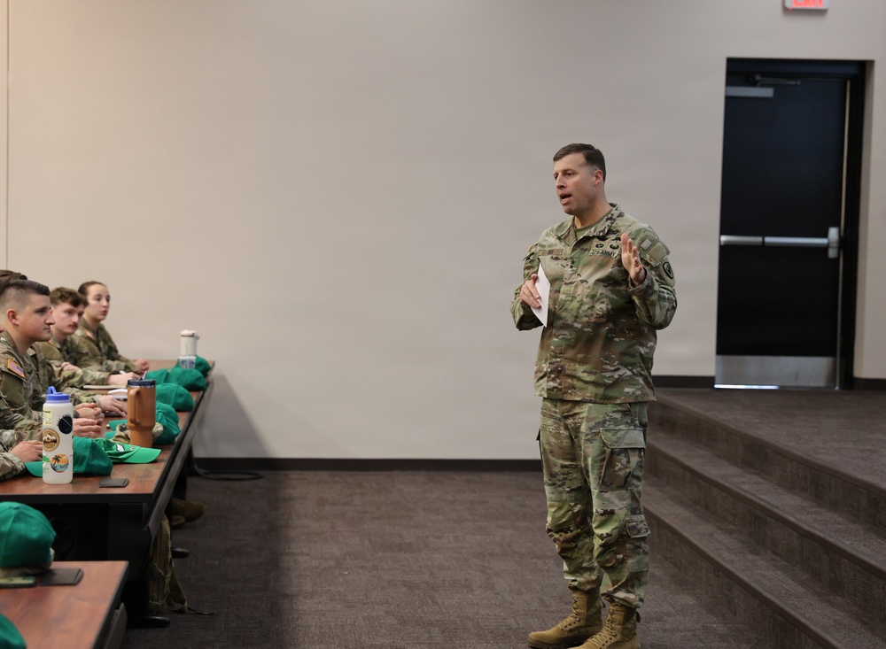 MG Gill speaks at Hatting Ceremony 9FEB26
