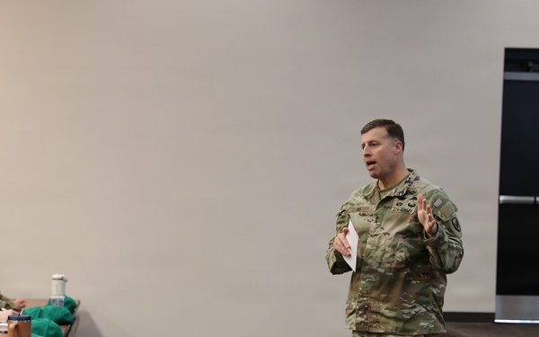 MG Gill speaks at Hatting Ceremony 9FEB26