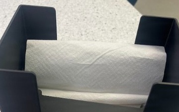 DoW Education Activity Fort Knox Student Designs 3D-Printed Napkin Dispenser to Reduce Cafeteria Waste