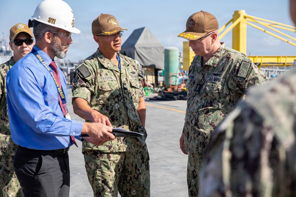 Naval Reactor Visits Naval Base Point Loma