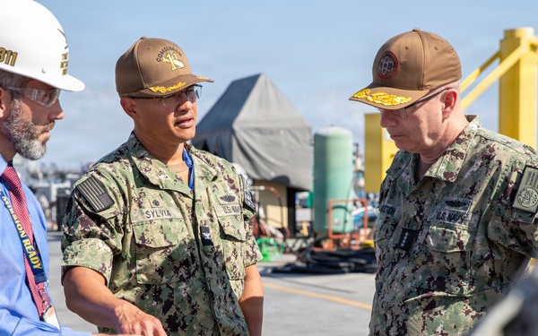 Naval Reactor Visits Naval Base Point Loma