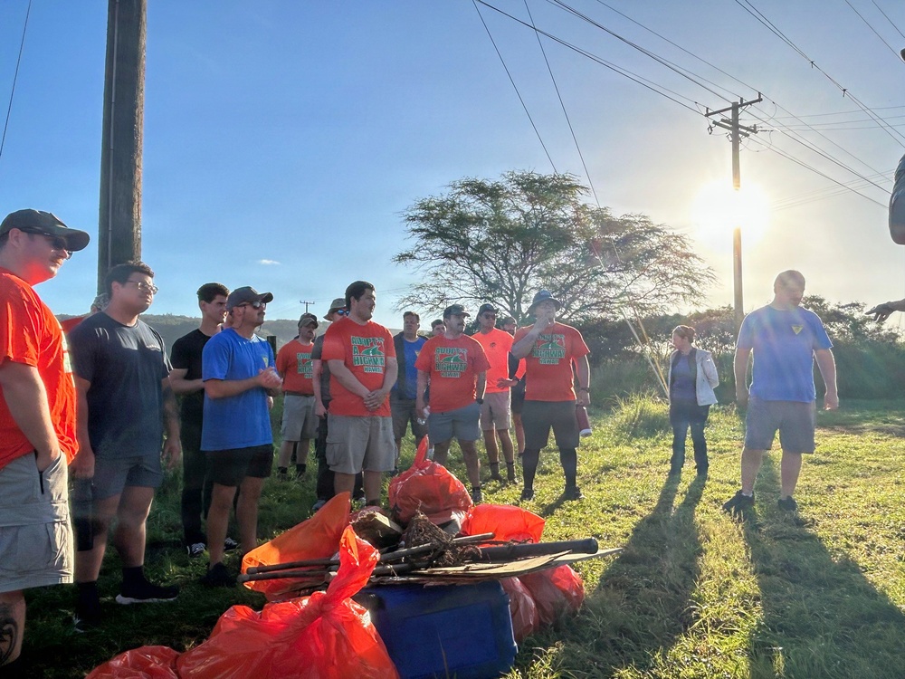 Service Beyond the Uniform: PMRF Conducts Quarterly Adopt a Highway Cleanup