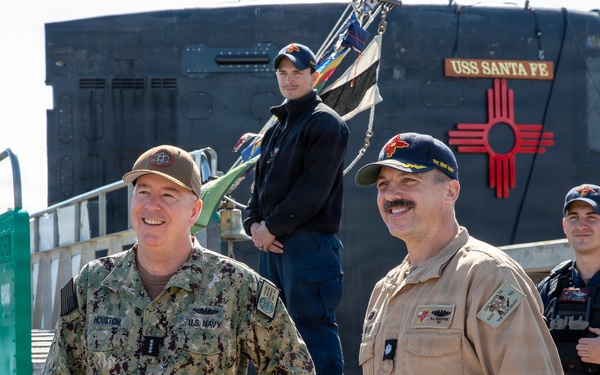 Naval Reactor Visits Naval Base Point Loma