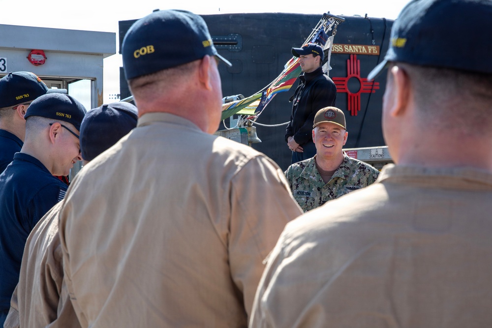 Naval Reactor Visits Naval Base Point Loma