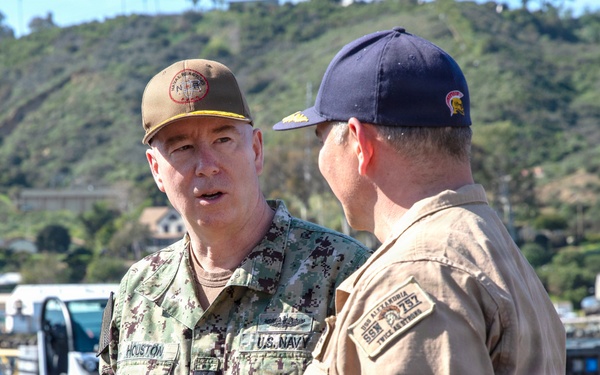 Naval Reactor Visits Naval Base Point Loma