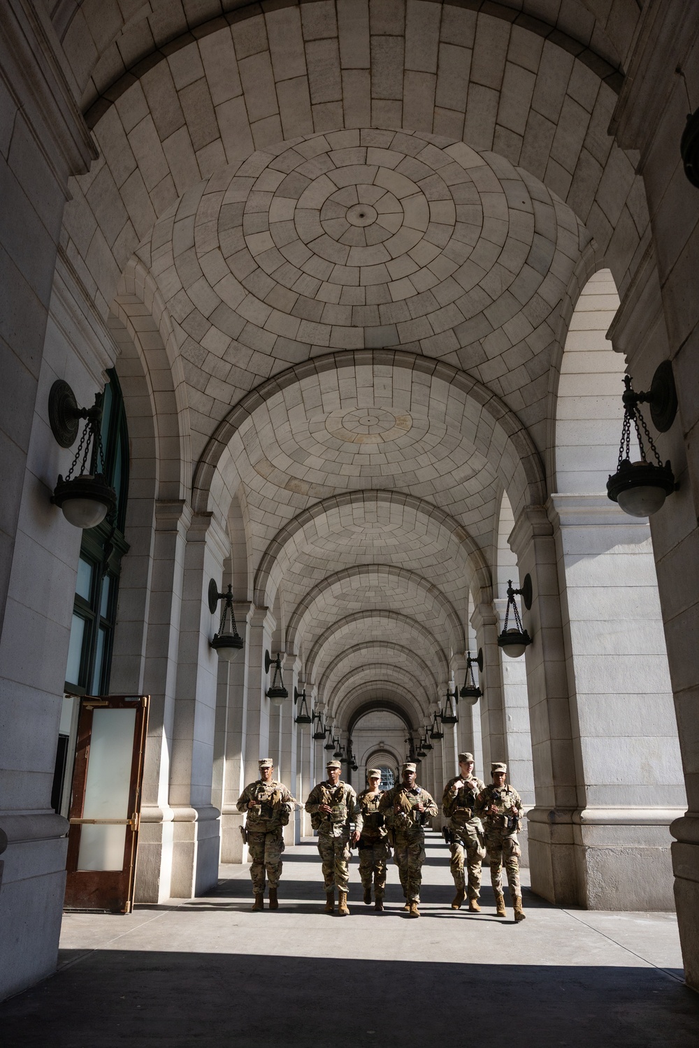 Task Force Yellowhammer Supports Public Safety Mission at Union Station