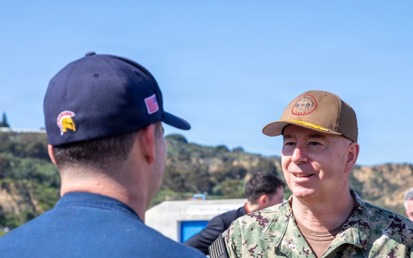 Naval Reactor Visits Naval Base Point Loma