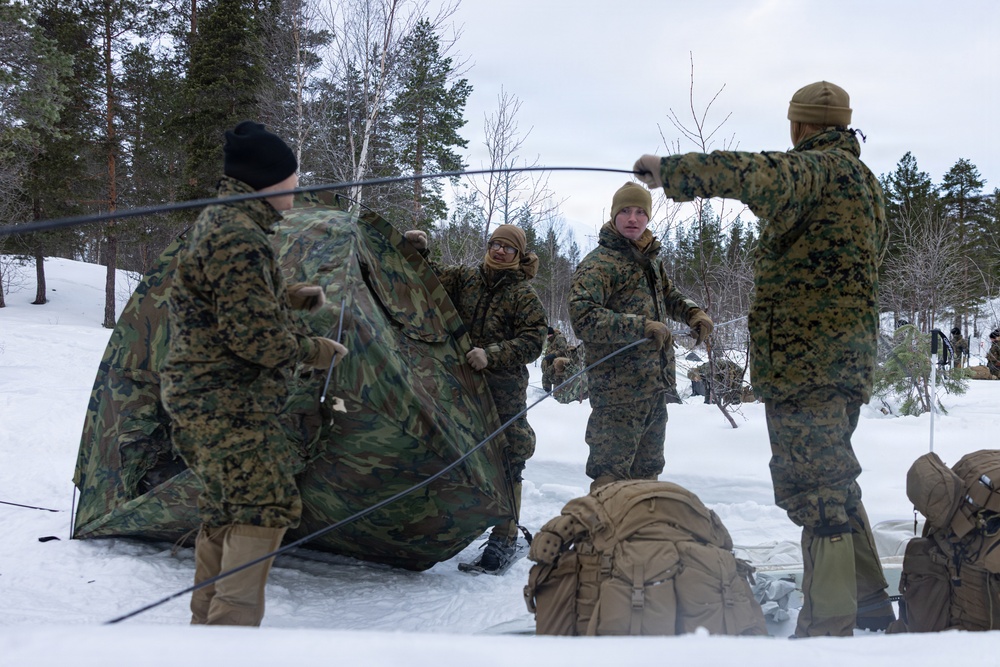 CORE26 | U.S. Marines Rehearse Tent Drills