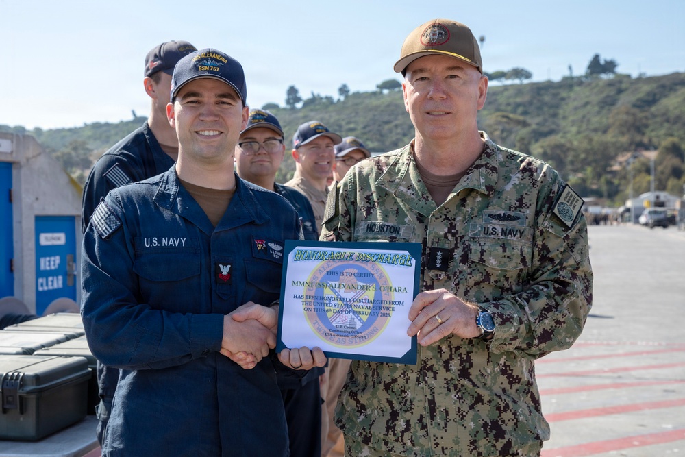 Naval Reactor Visits Naval Base Point Loma