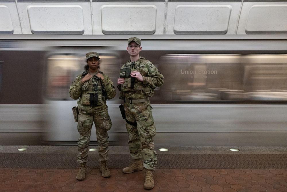 Task Force Yellowhammer Supports Public Safety Mission at Union Station