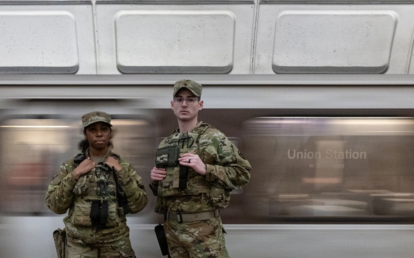 Task Force Yellowhammer Supports Public Safety Mission at Union Station