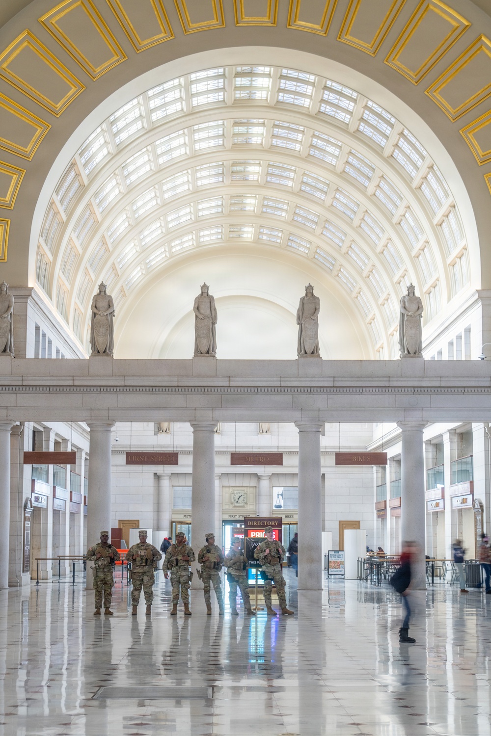 On Watch at Union Station