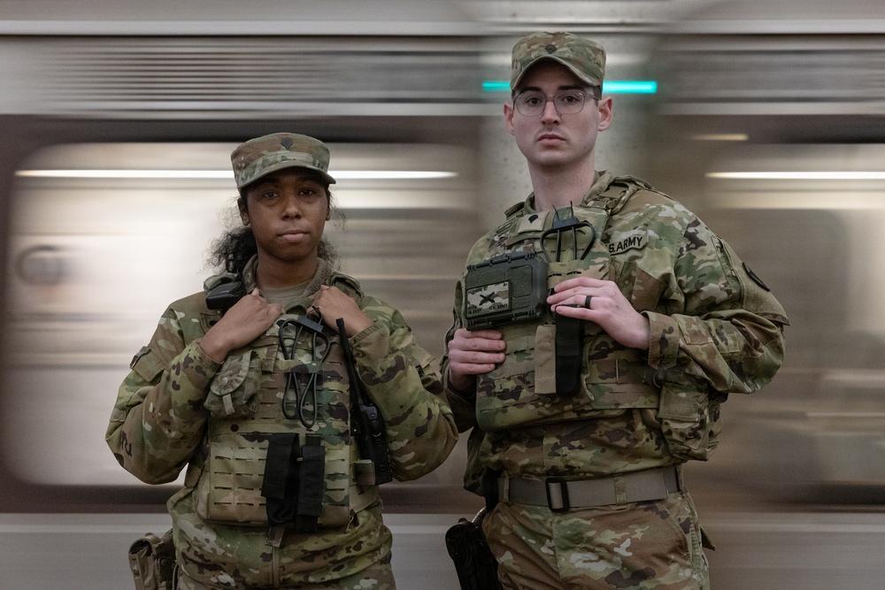 Task Force Yellowhammer Supports Public Safety Mission at Union Station