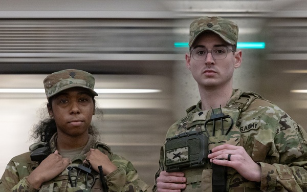 Task Force Yellowhammer Supports Public Safety Mission at Union Station