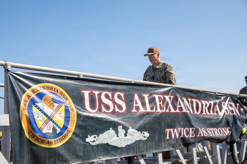 Naval Reactor Visits Naval Base Point Loma