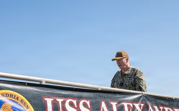 Naval Reactor Visits Naval Base Point Loma