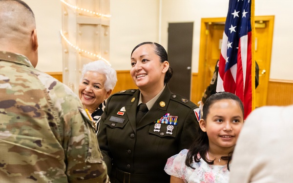 MSG Enedina Cervantes celebrates promotion