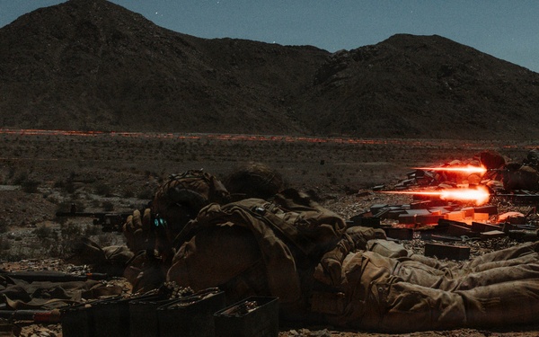 3rd Battalion, 7th Marines Conducts Company Night Attacks at Range 400 During ITX 1-26