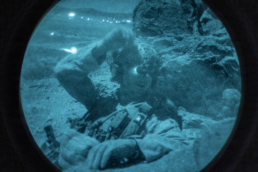 3rd Battalion, 7th Marines Conducts Company Night Attacks at Range 400 During ITX 1-26