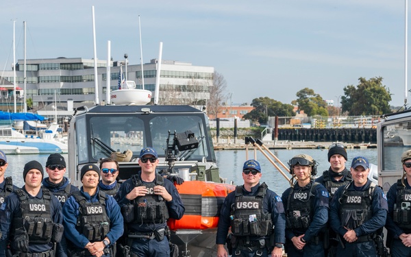 MSST San Francisco conduct security escorts in San Francisco Bay