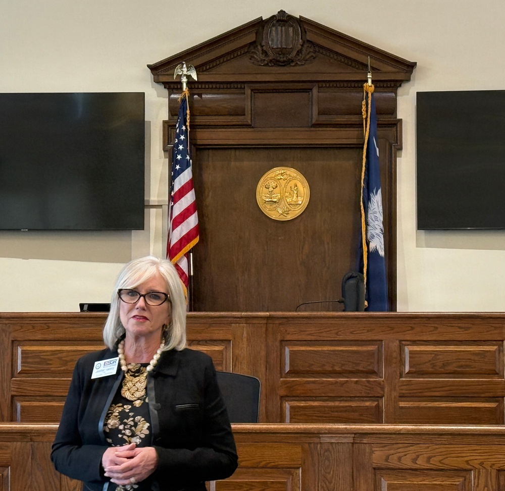 Lexington magistrates honored for supporting national guardsman