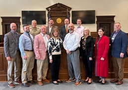 Lexington magistrates honored for supporting national guardsman